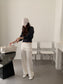 LAYERED KNIT JOGGERS 2466