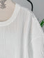 ウェーブデザインハーフスリーブTシャツ 2045