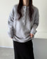 OVERSIZED HENLEY KNIT 2230