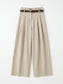 BELTED WIDE PANTS 2483