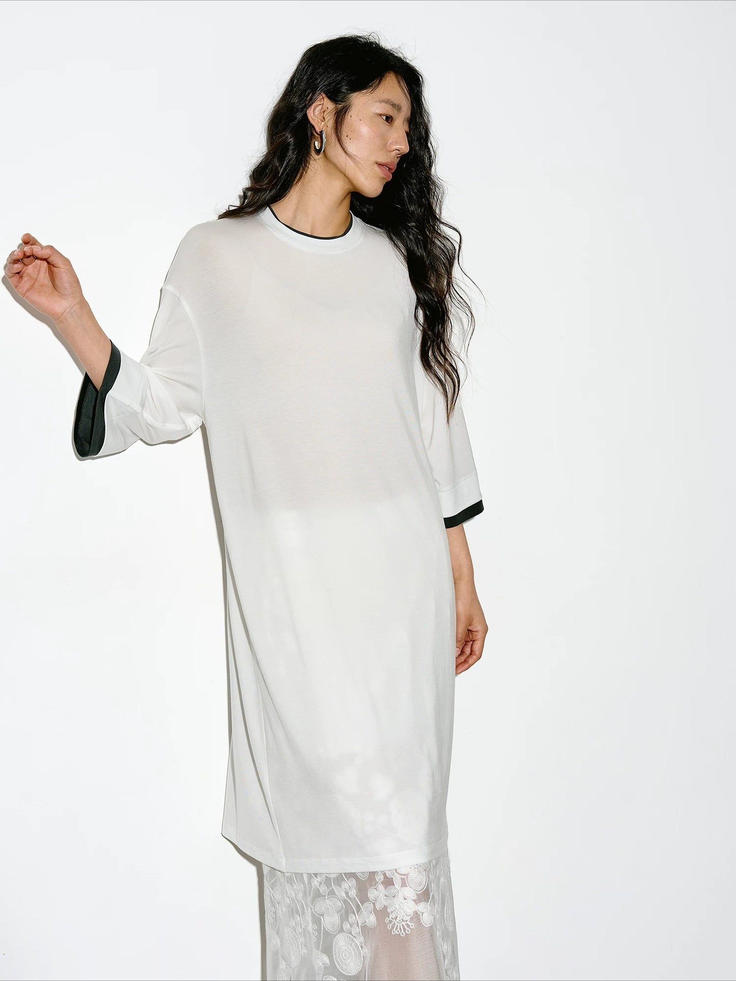ニュアンスロングTシャツ2359
