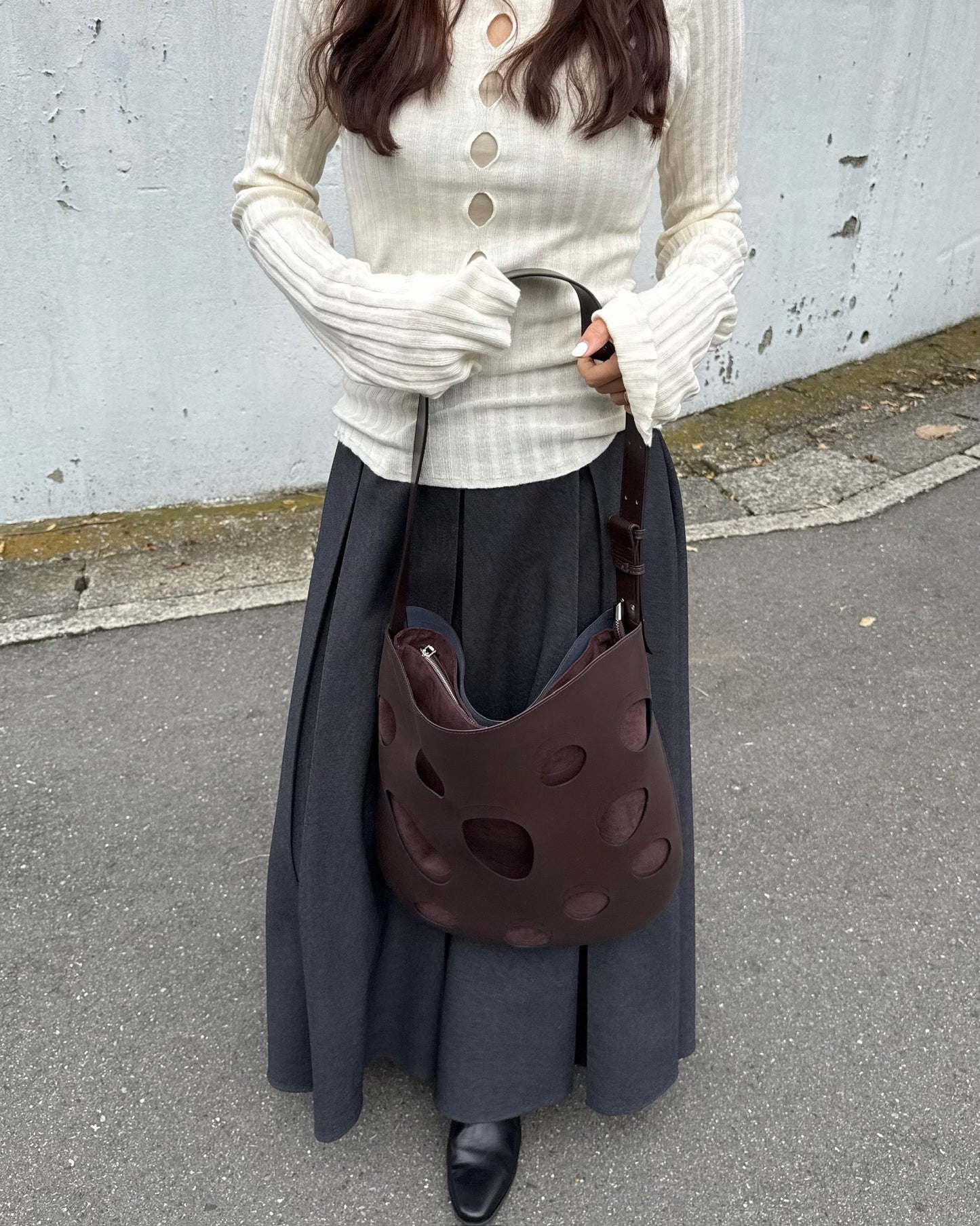 ホールデザインレザーバッグ 2141