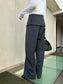 LAYERED FLAP TUCK PANTS 2130