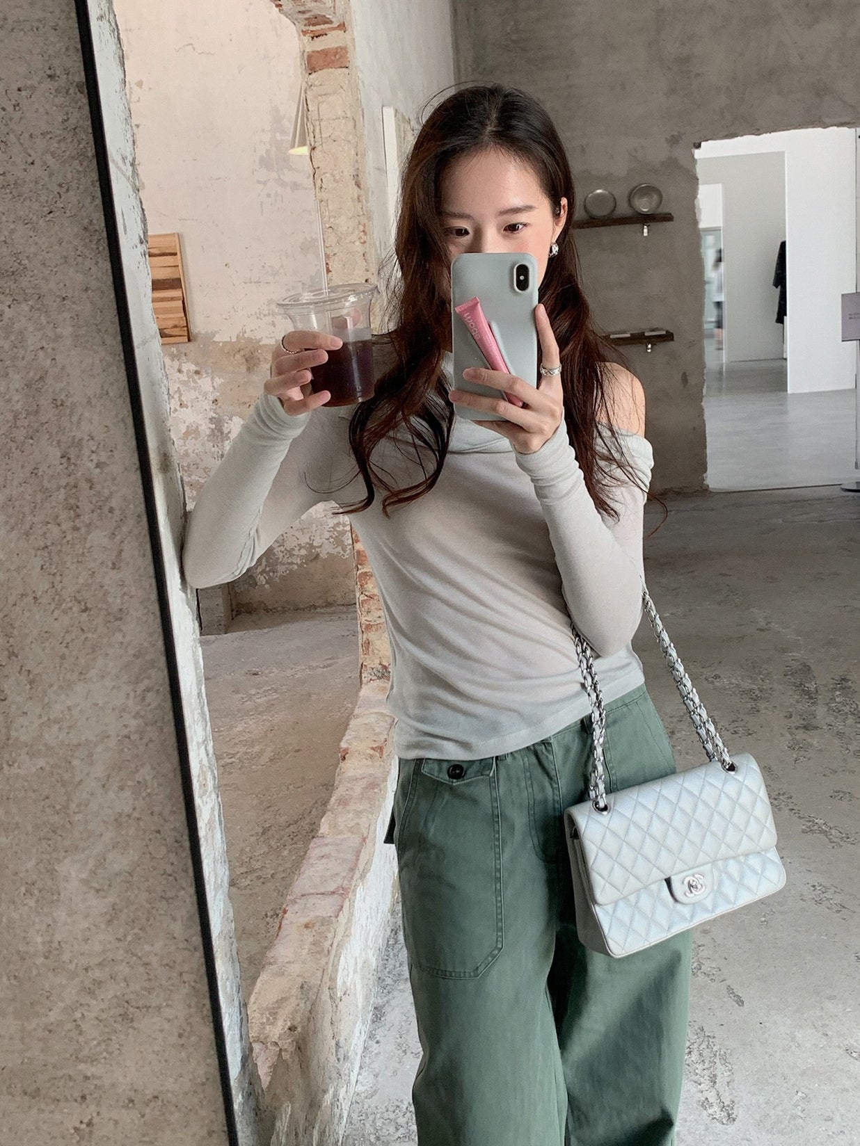 ONE-SHOULDER SHEER TOP 2467