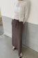WRAP DETAIL LONG SKIRT 2308