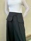 LAYERED FLAP TUCK PANTS 2130