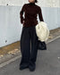 FLOCKED SHEER TURTLENECK 2224