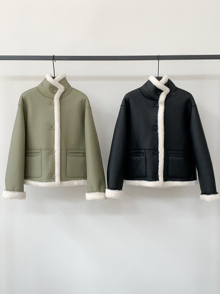 フェイクムートンジャケット 2203