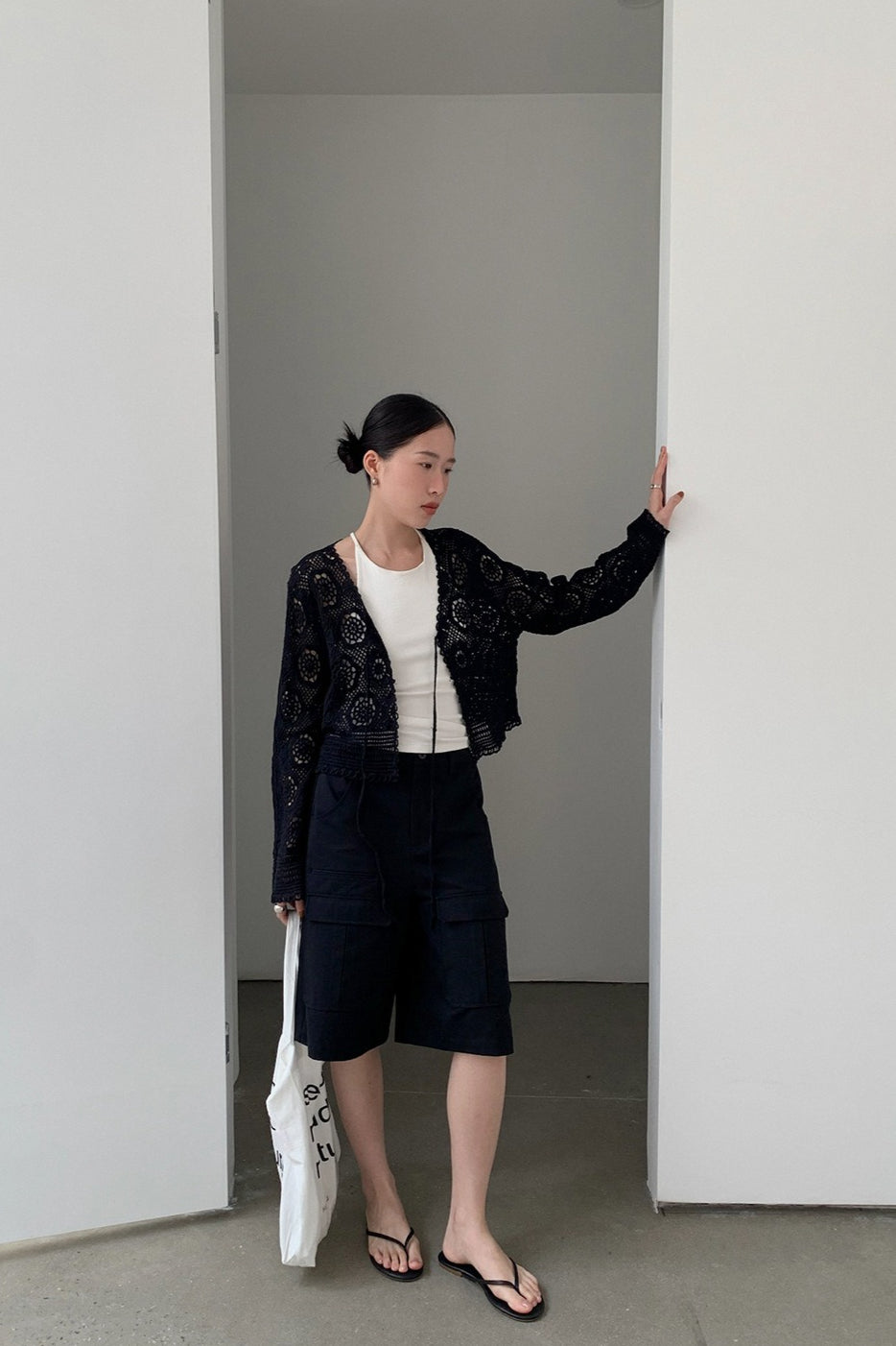 CROCHET LACE CARDIGAN 2315