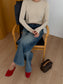 BACK CHARM KNIT 2477