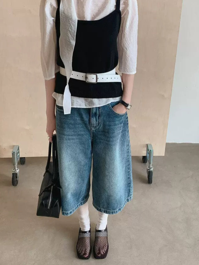 メッシュジップミュールサンダル 2392