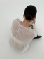 SHEER TIE-NECK BLOUSE 2131