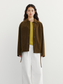 SUEDE HEM LOOP TIE JACKET 2132