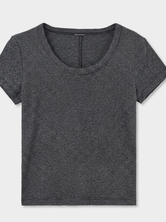 FINE BORDER TEE 2475