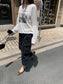 LOOSE GRAPHIC TOP 2451
