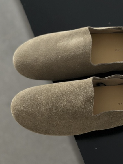 スエードフラットシューズ 2191