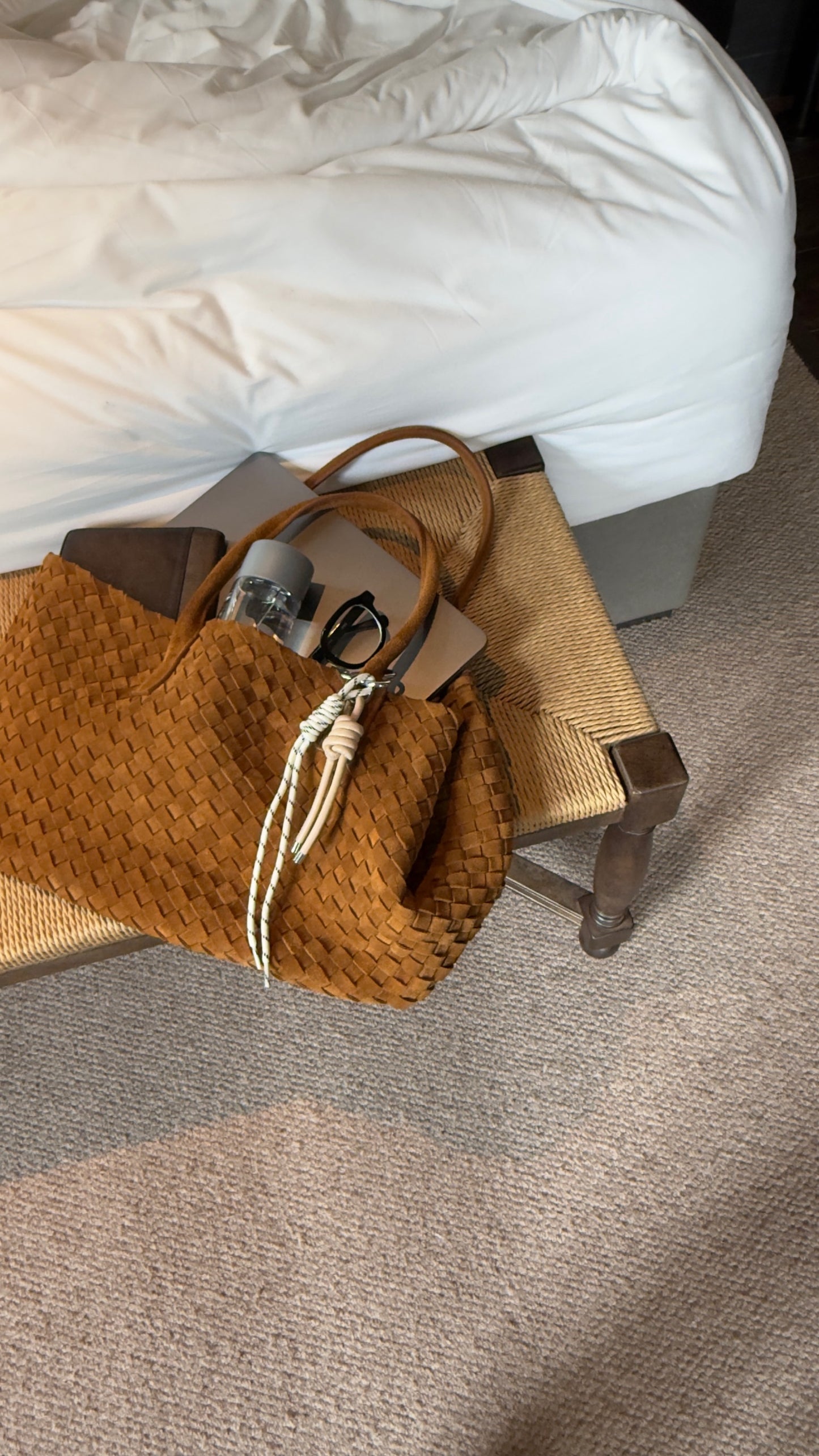 スエードレザーバッグ 2216