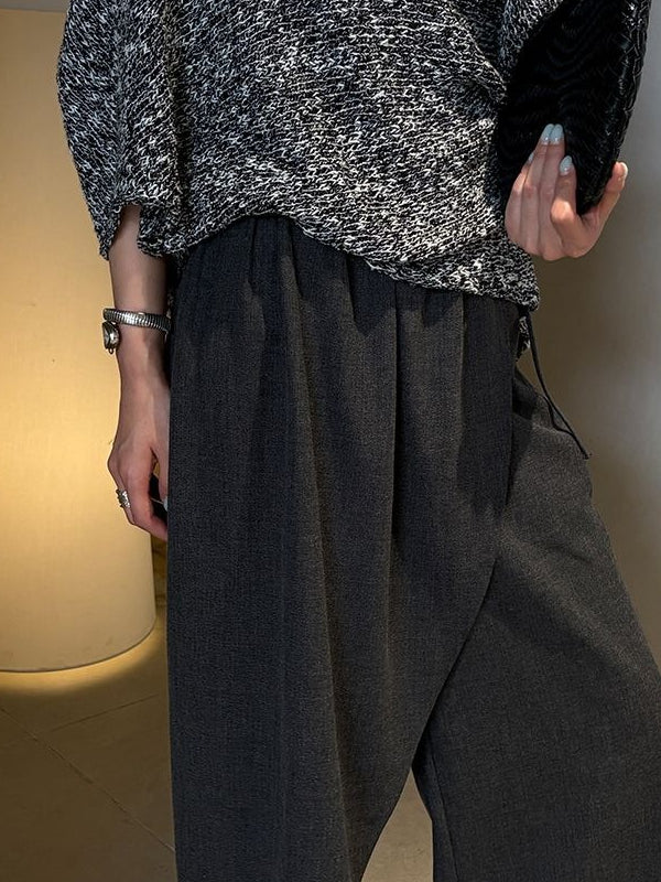 LAYERED SKIRT WIDE PANTS 2512