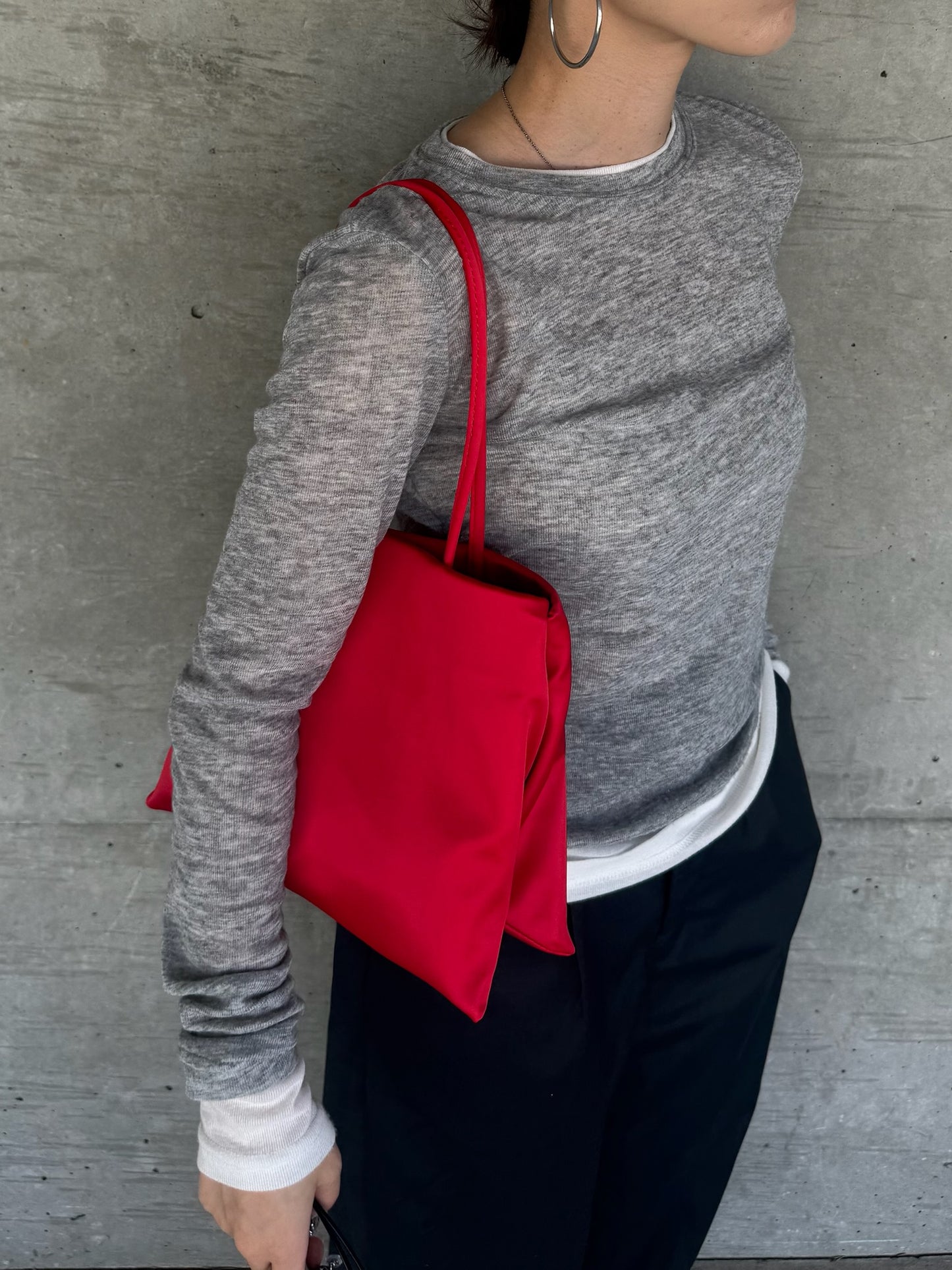 SATIN MINI TOTE BAG 2517