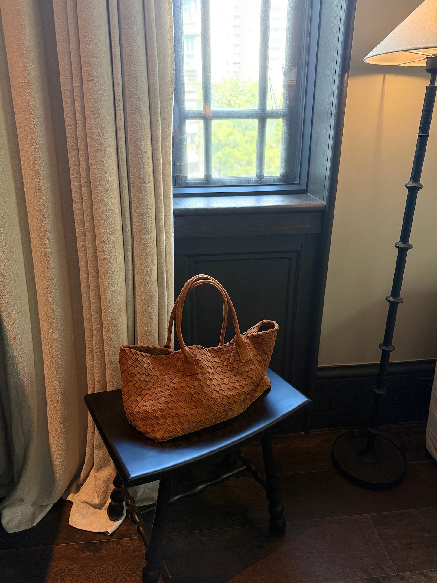 スエードレザーバッグ 2216