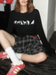 ドッグプリントロングTシャツ 2172