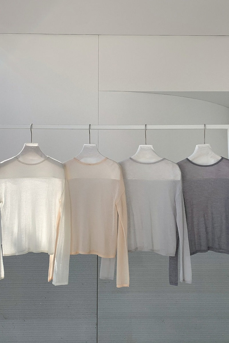 SEE THROUGH SUMMER KNIT 2298