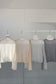 SEE THROUGH SUMMER KNIT 2298