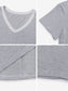 VネックボーダーTシャツ 2391