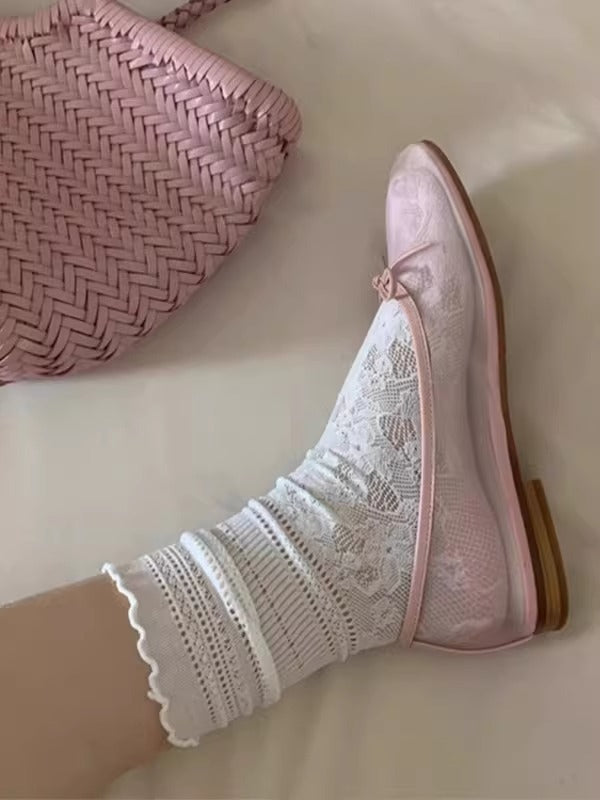 シアーメッシュバレエシューズ 2327