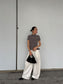 MINIMAL MOCK NECK TOP 2484
