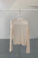 SEE THROUGH SUMMER KNIT 2298