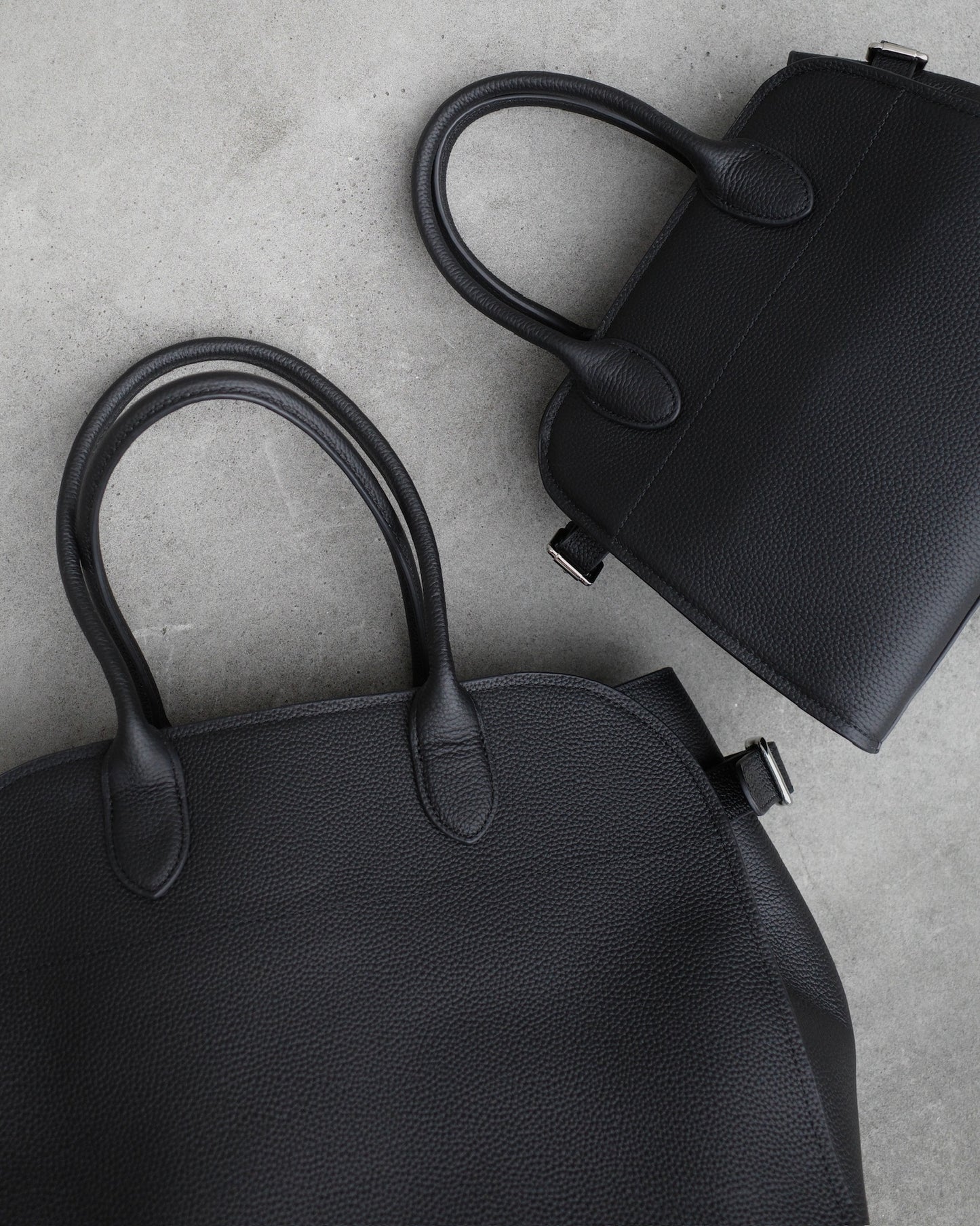 【予約商品】ベルトボストンバッグ(ラージ) 1425 ※12月中旬順次発送(Blackのみ)