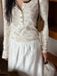 FLORAL HENLEY TOP 2474