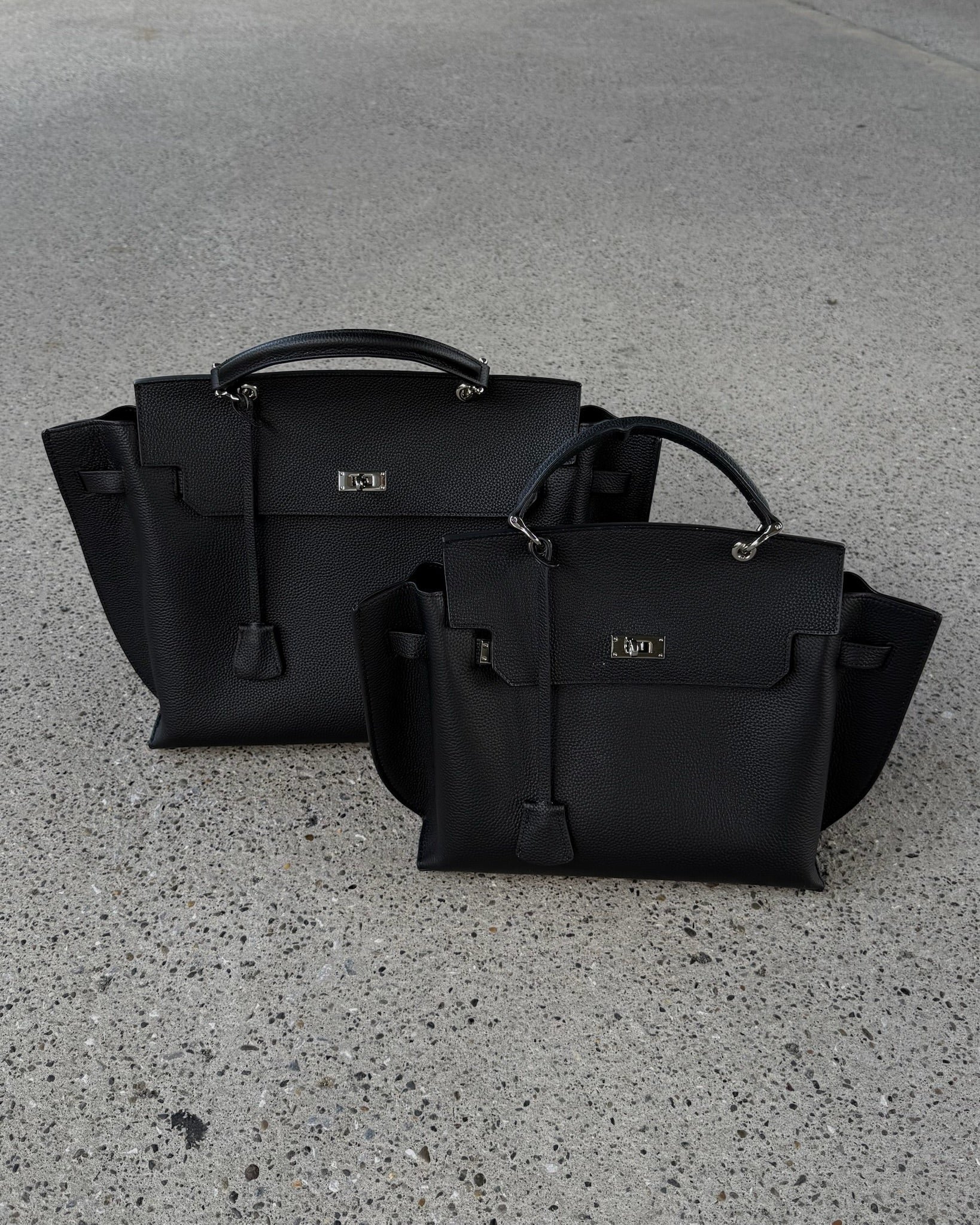 2WAY SQUARE LEATHER BAG 1911 – gypsophila