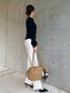 SUEDE WIDE BOSTON BAG 2495