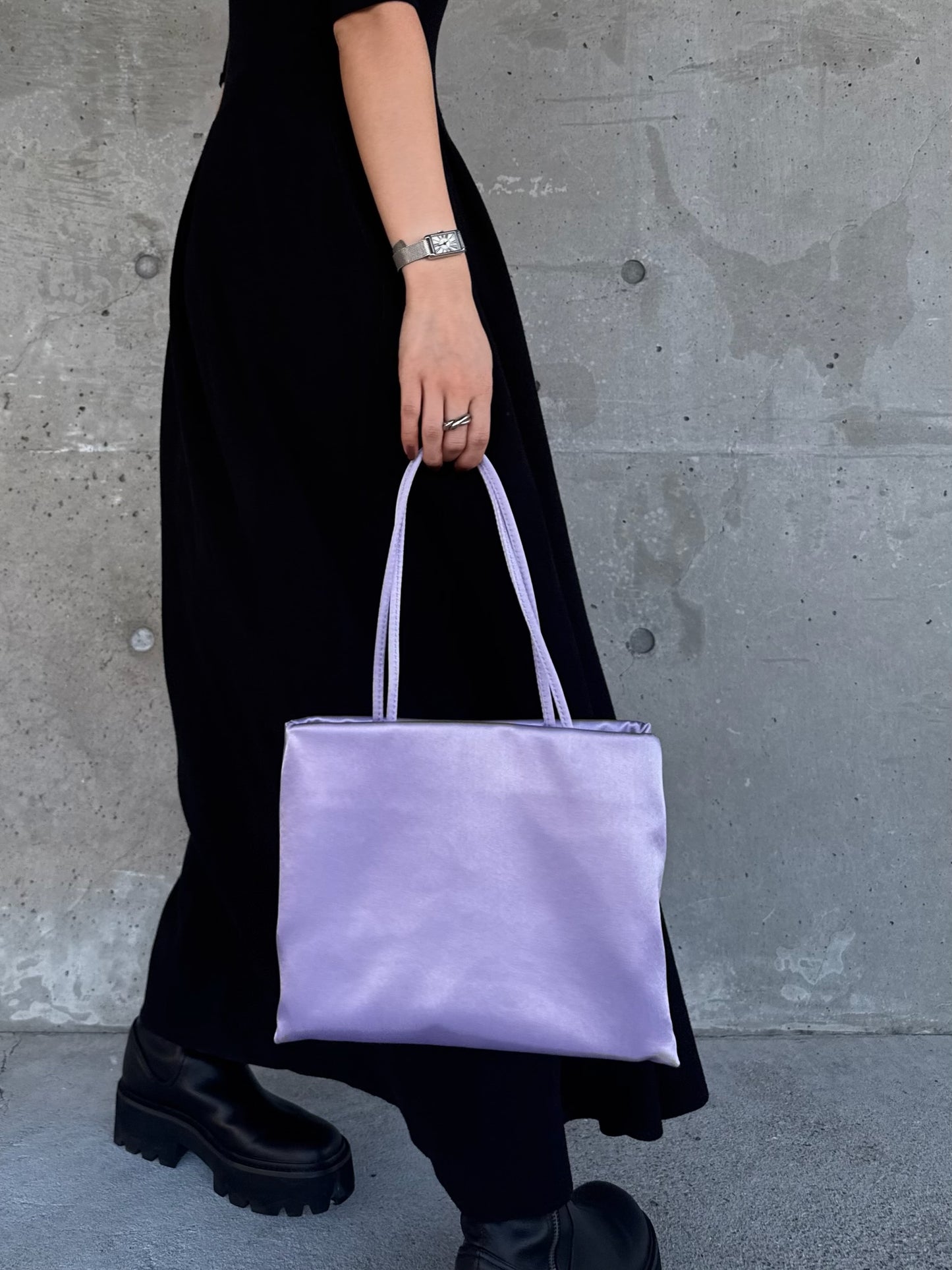 SATIN MINI TOTE BAG 2517