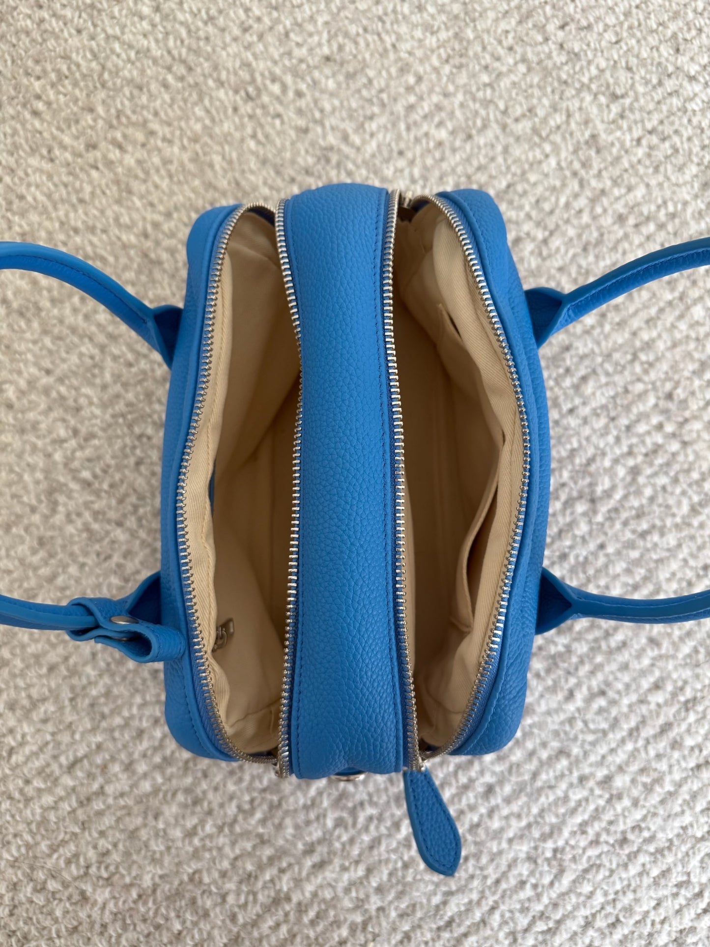 2WAY DOUBLE ZIP MINI BOSTON BAG 2351