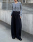 STRAIGHT WIDE PANTS 2222