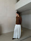 BELTED WIDE PANTS 2483