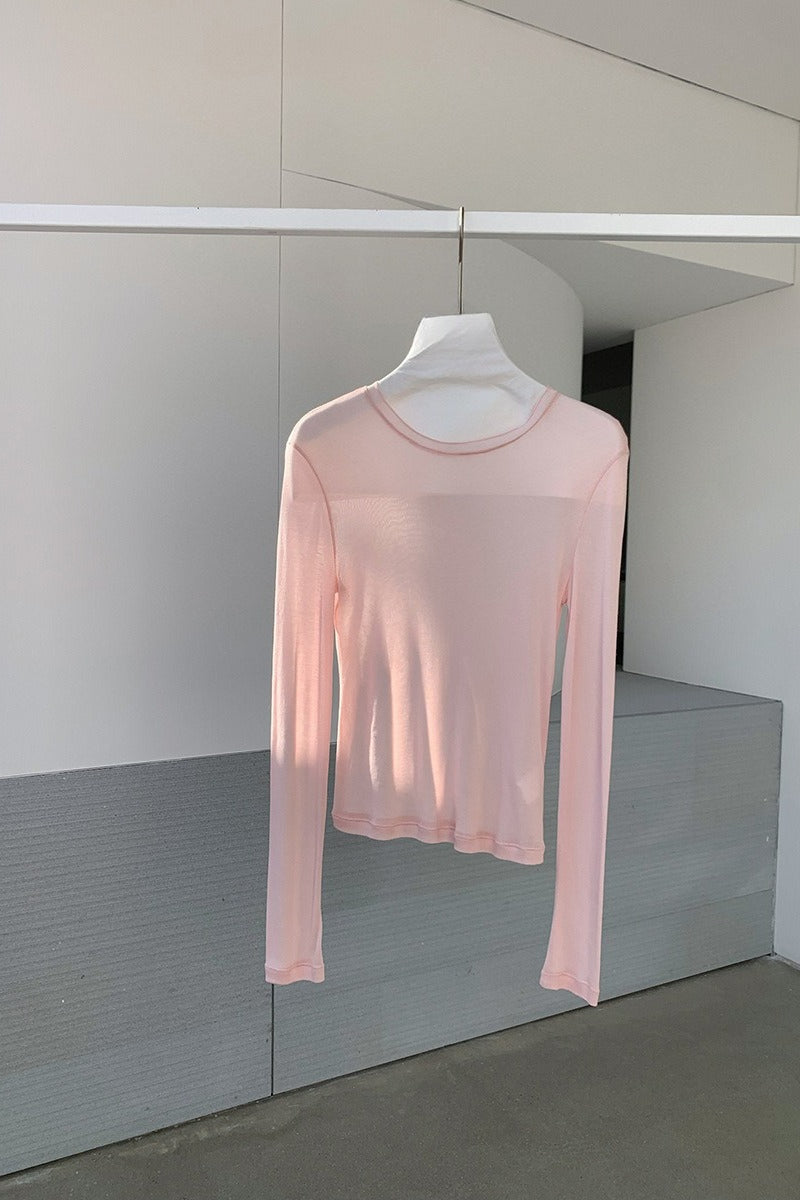 MULTI COLOR SHEER TOP 2307