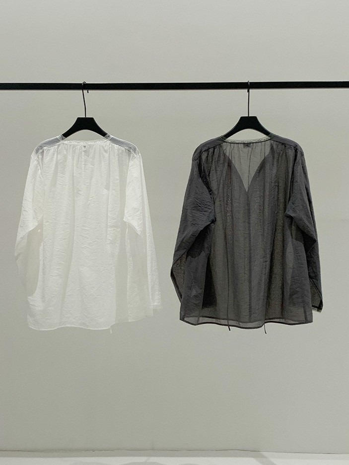 SHEER TIE-NECK BLOUSE 2131