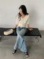HIGH-WAIST CARDIGAN 2455