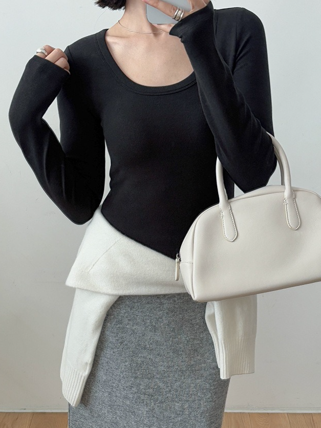 カップ付きロングTシャツ 2190