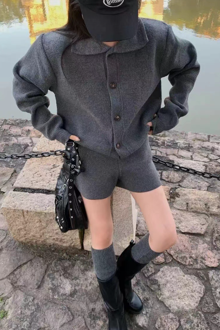 ツーピースニットセットアップ 2206