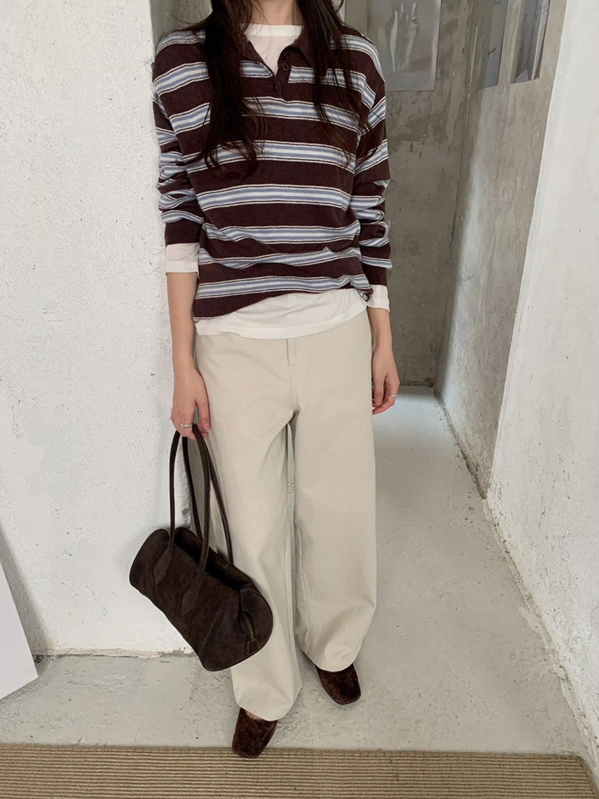 RETRO POLO SWEATER 2449