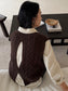 BACKLESS CABLE VEST 2516