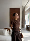 MINIMAL MOCK NECK TOP 2484
