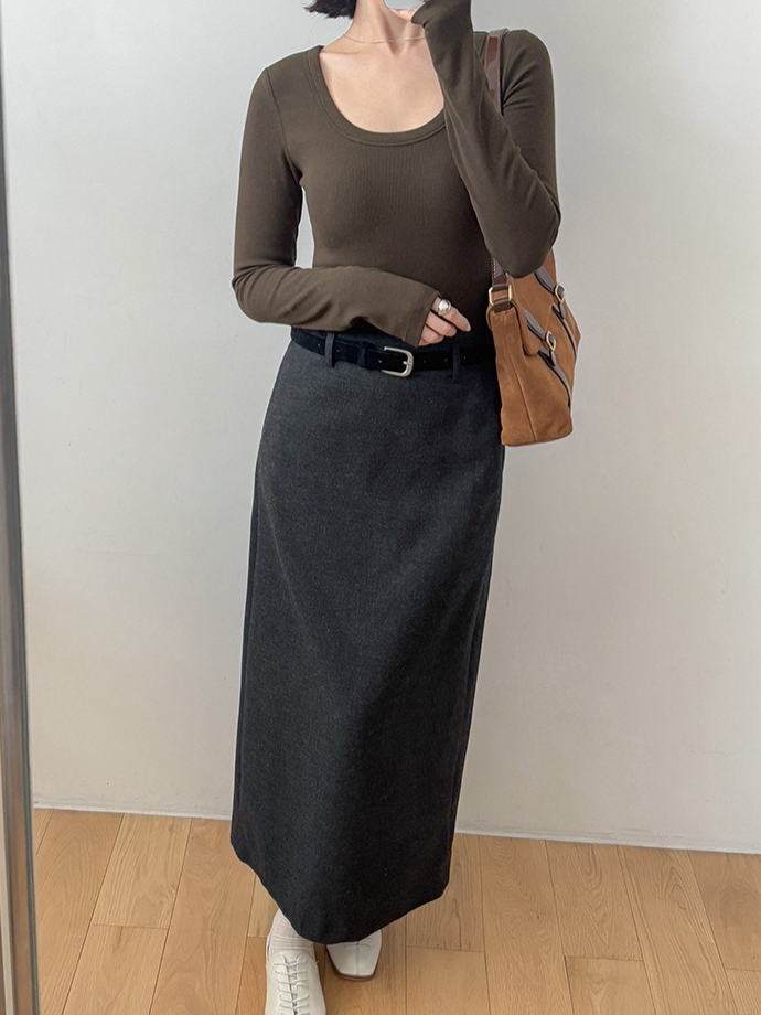 カップ付きロングTシャツ 2190