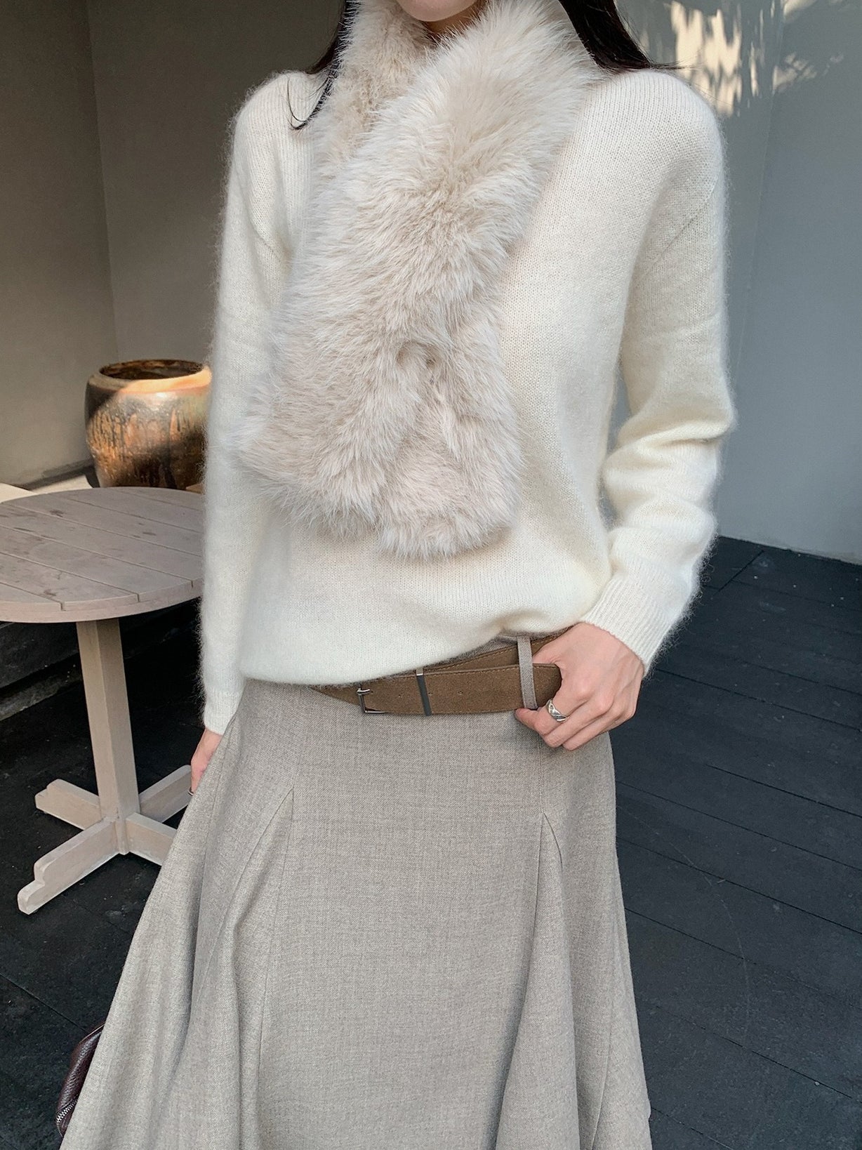 ECO FUR TIPPET 2519