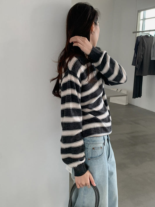RETRO POLO SWEATER 2449